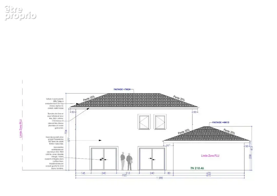 Chamagnieu - terrain 1146 m² - photo 7