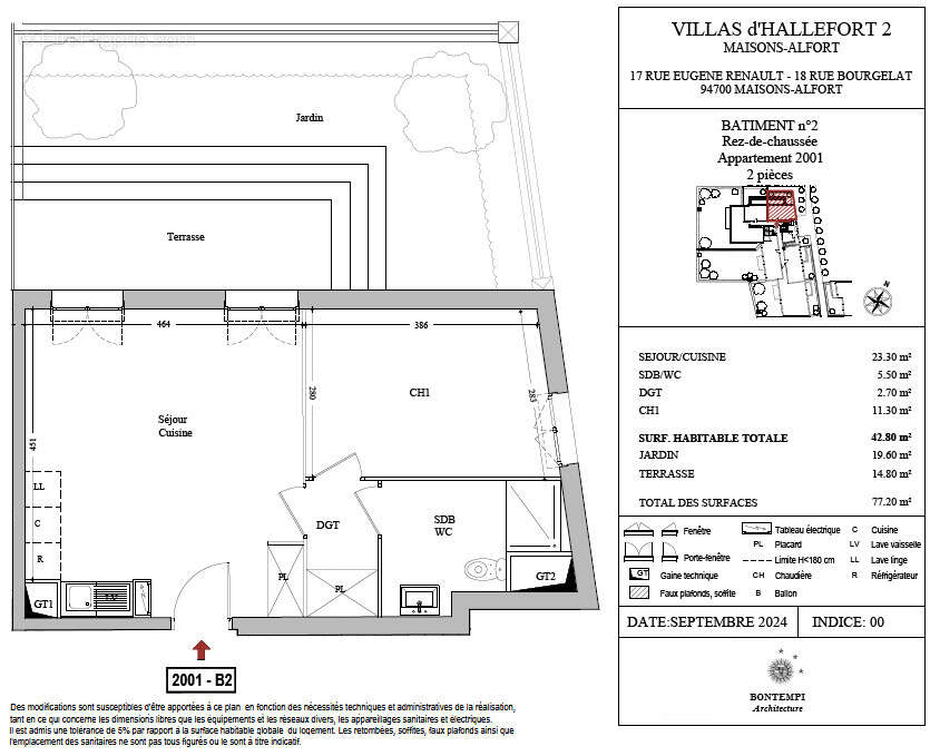 Appartement à MAISONS-ALFORT