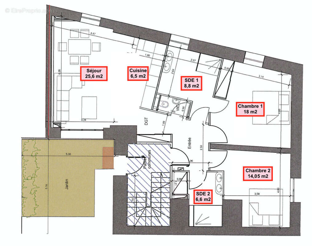 APPT 5 - Appartement à BUSSY-SAINT-GEORGES