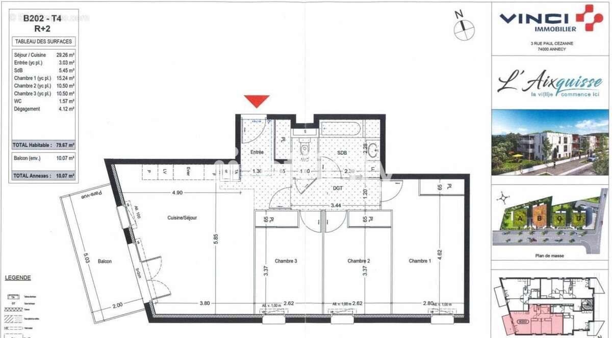 Appartement récent - photo 16