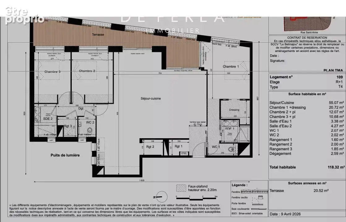 Saint-Étienne – Une adresse confidentielle, 118 m² avec terrasse et 3 garages - photo 9