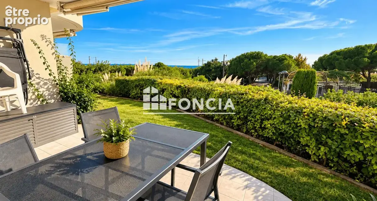 Antibes les pins, exflora, residence le grand large, t2 terrasse, parking et cave - photo 2