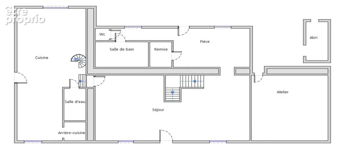 29520 Laz maison en partie restaurée avec 5 chambres 2 grandes pièces de 26 m² et 46 m² - photo 8