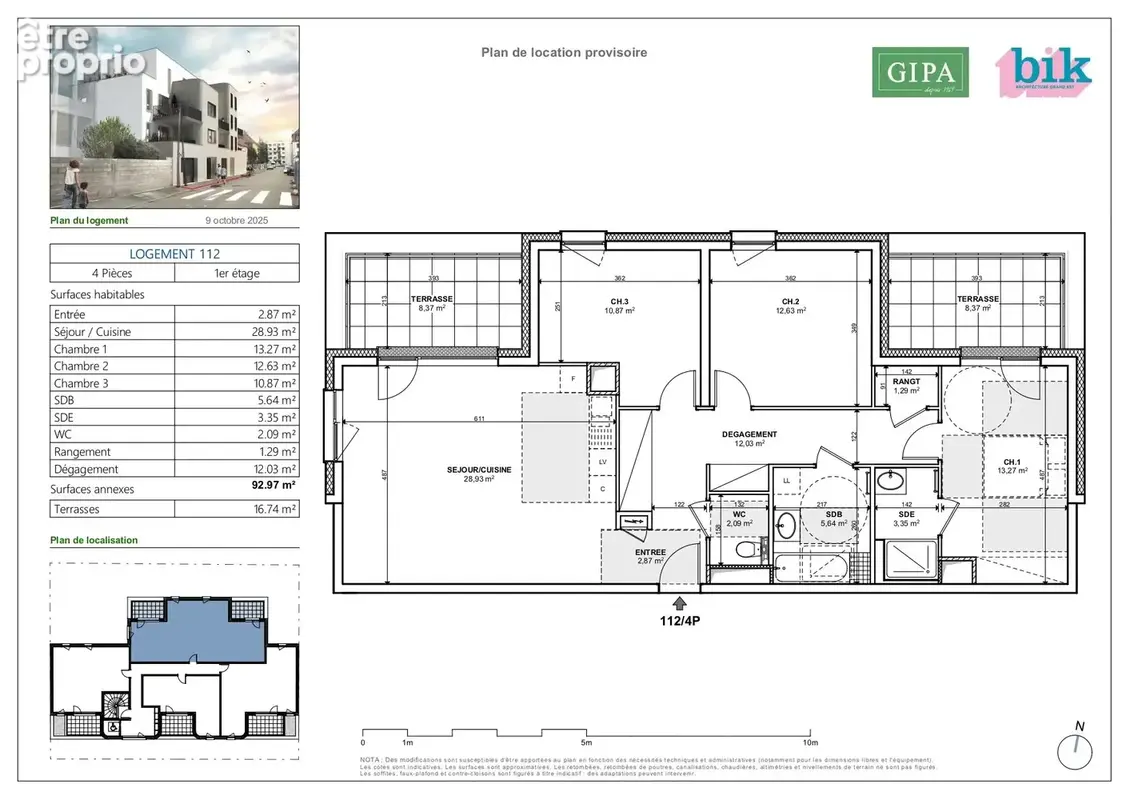 Photo Appartement à Schiltigheim au prix de N/C