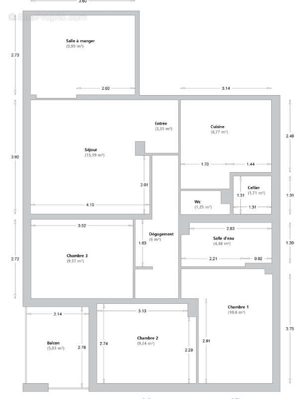 Appartement à BURES-SUR-YVETTE