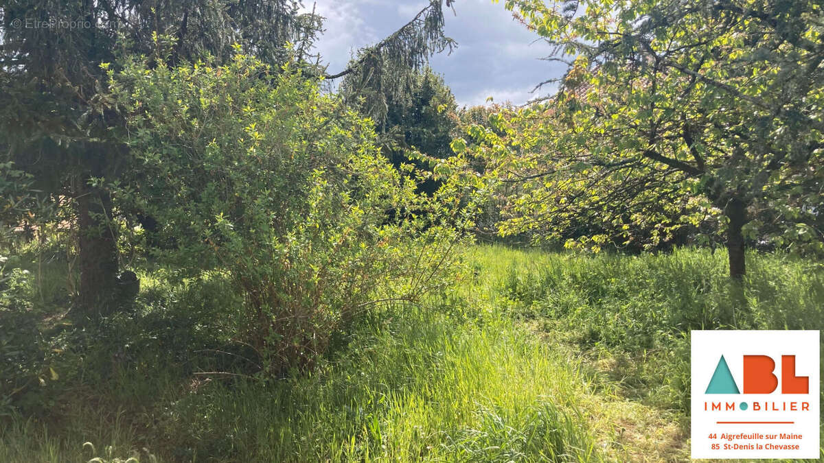 Terrain à AIGREFEUILLE-SUR-MAINE