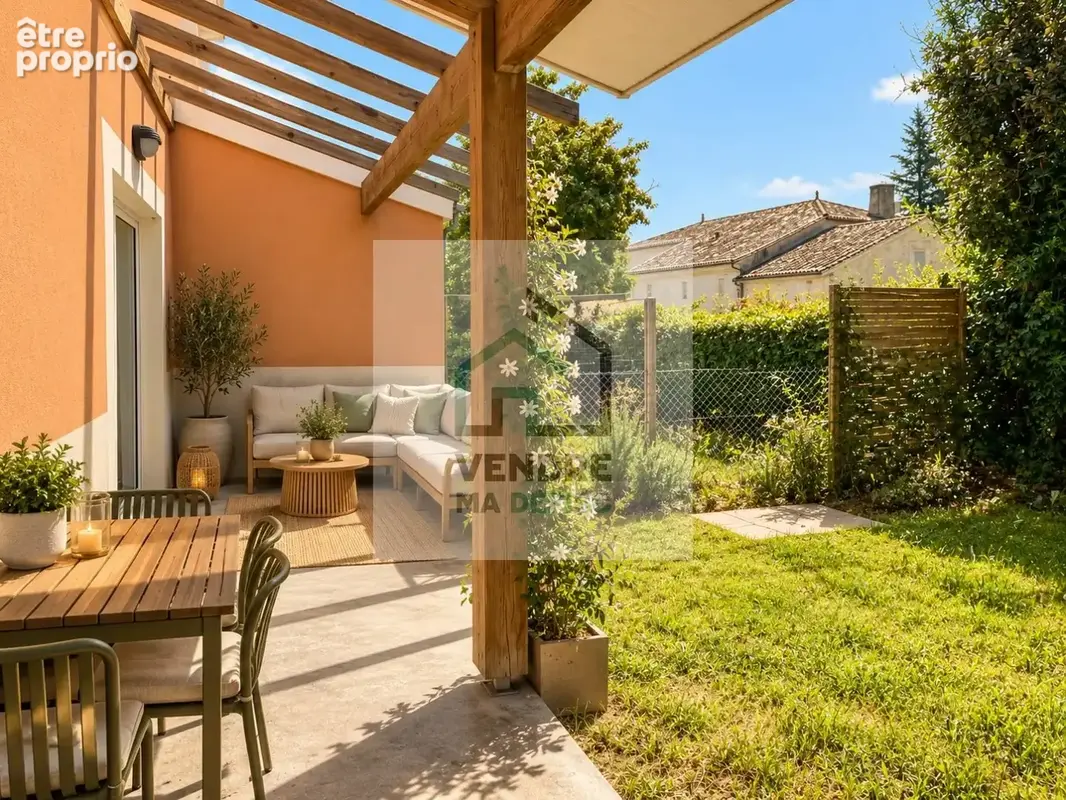 Villa t4 galgon 80 m² - garage / jardin - photo 5