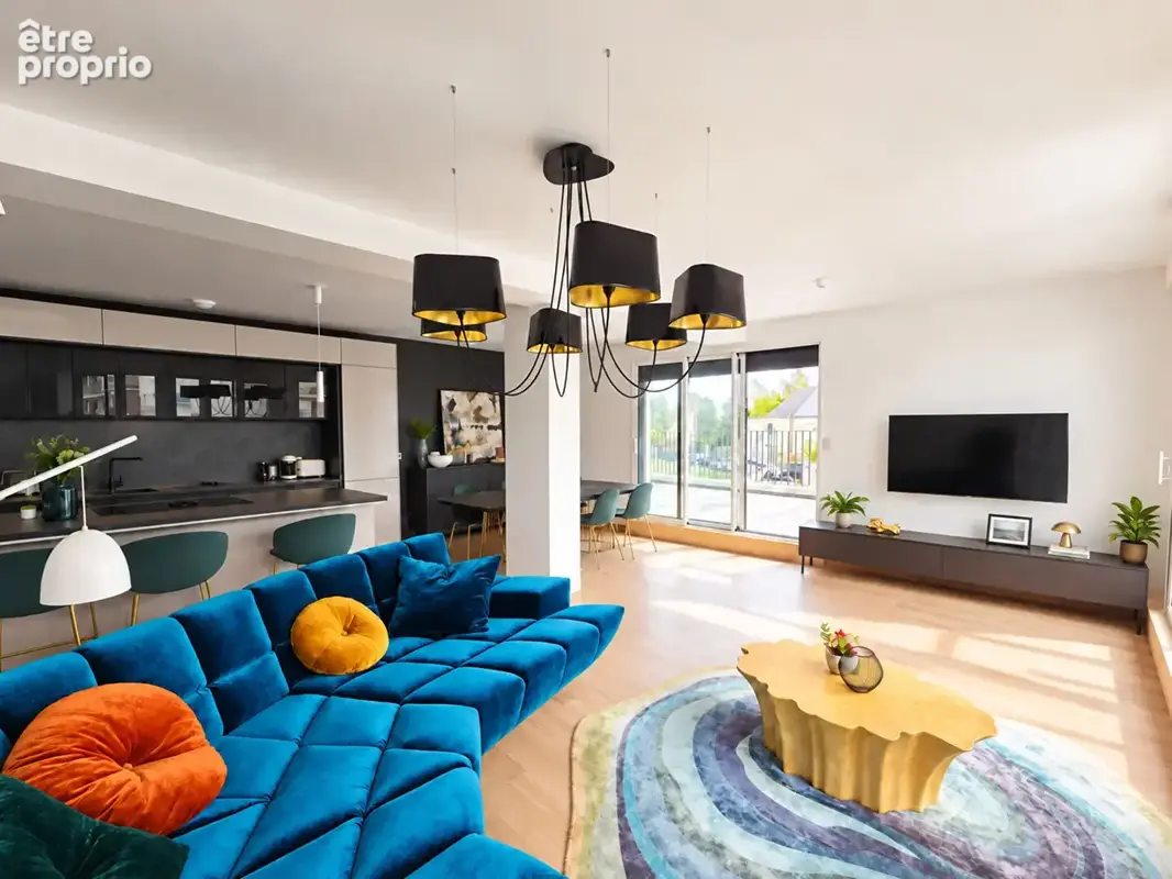 Appartement avec terrasse et deux places de stationnement couvertes  - Hauts de Gazonfier - photo 3