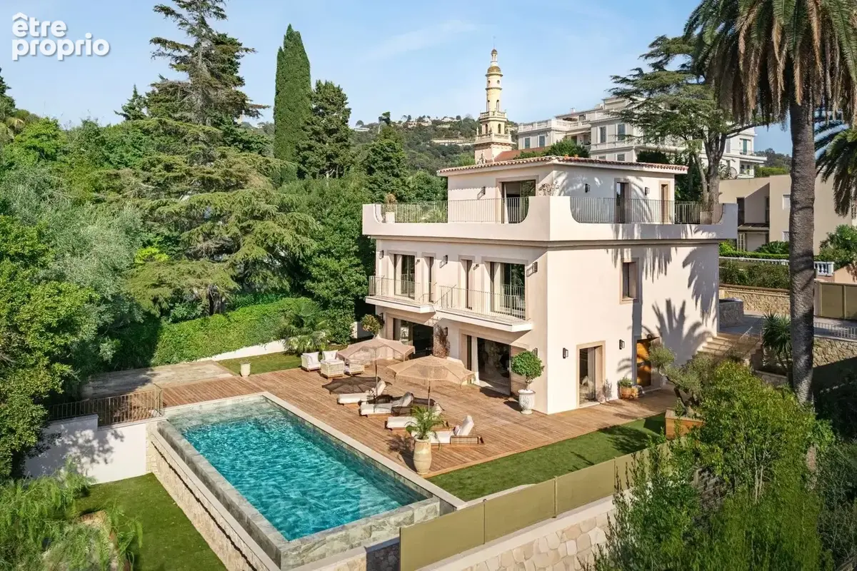Cannes - luxueuse maison avec piscine à débordement – terrain de 1200 m² - photo 4