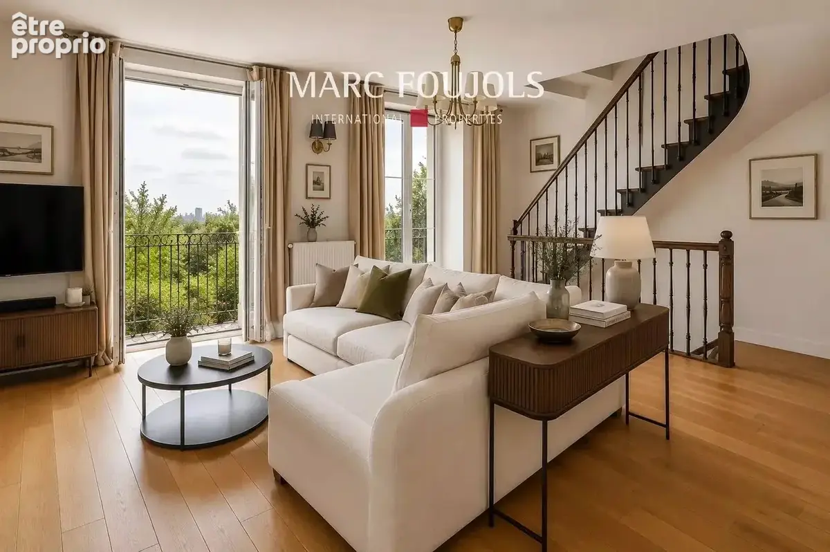 Suresnes : Maison familiale de 200 m² avec exterieurs et vues sur Paris - photo 5