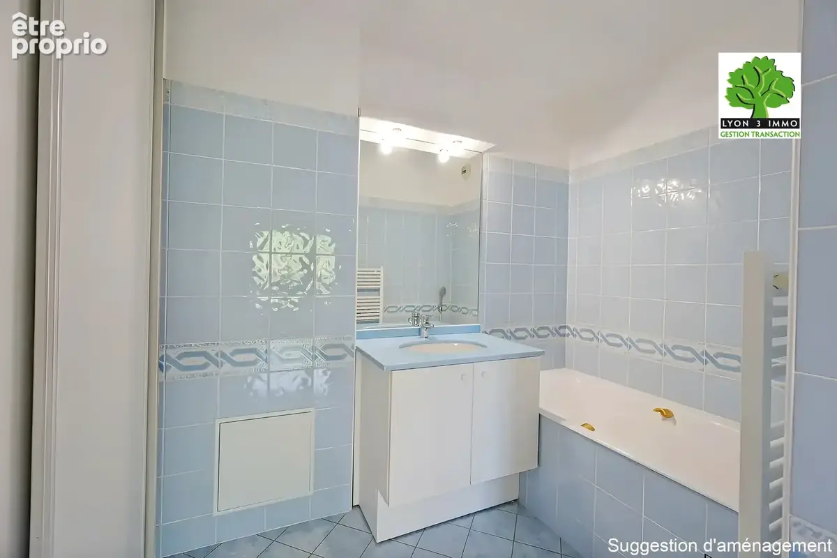 Lyon 3e   Monplaisir : Élégant appartement T5 de 110m2 avec balcons, garage et cave - photo 14