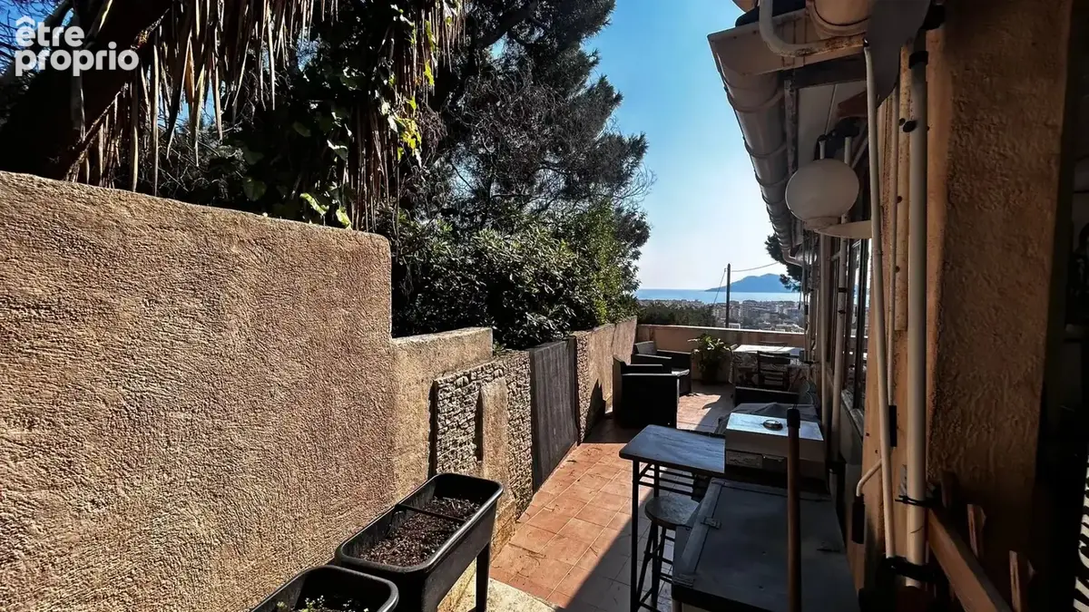 A vendre - Cannes - Vue mer   Appartement 3 pièces de 62 m²  + Terrasse de 15 m² + Jardin - photo 12