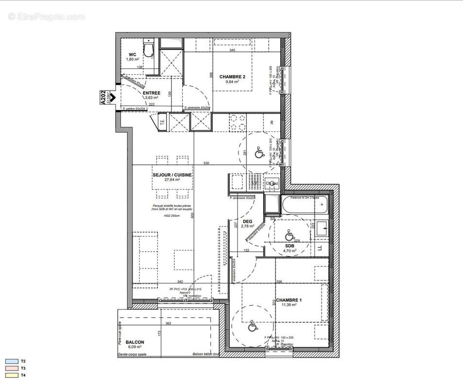 Appartement à SAINT-BONNET-DE-MURE