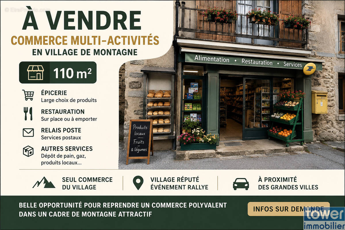 Commerce à VALLERAUGUE
