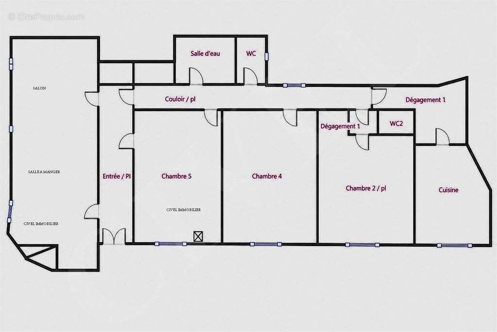 Appartement à PARIS-16E
