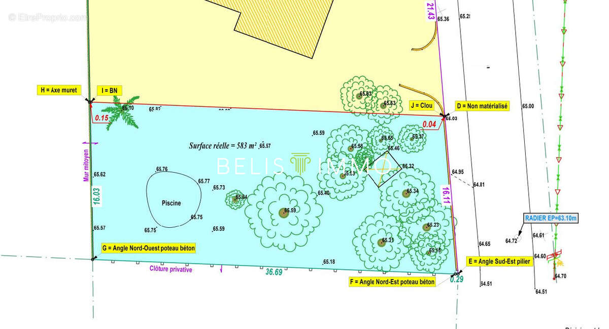 Terrain à SAINT-MARTIN-LE-BEAU