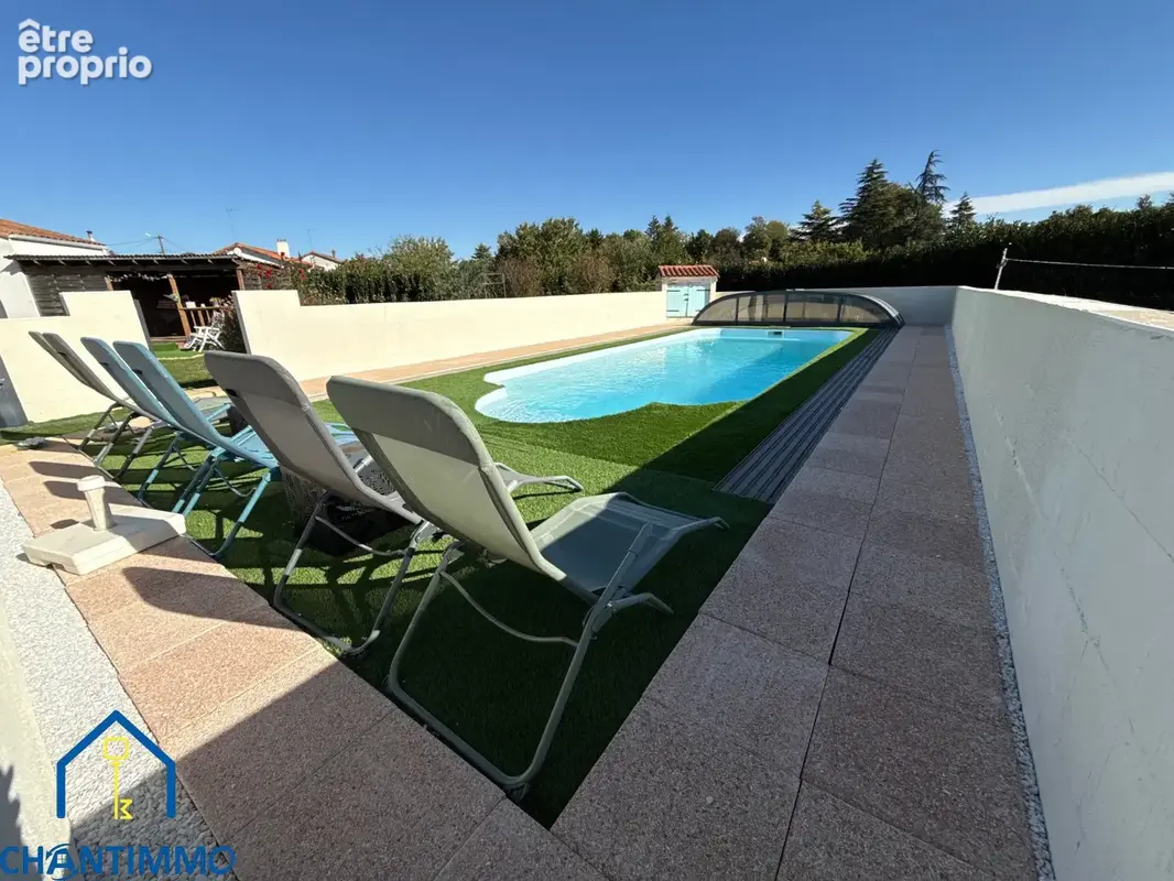 Pavillon de plain pied avec piscine couverte - photo 18
