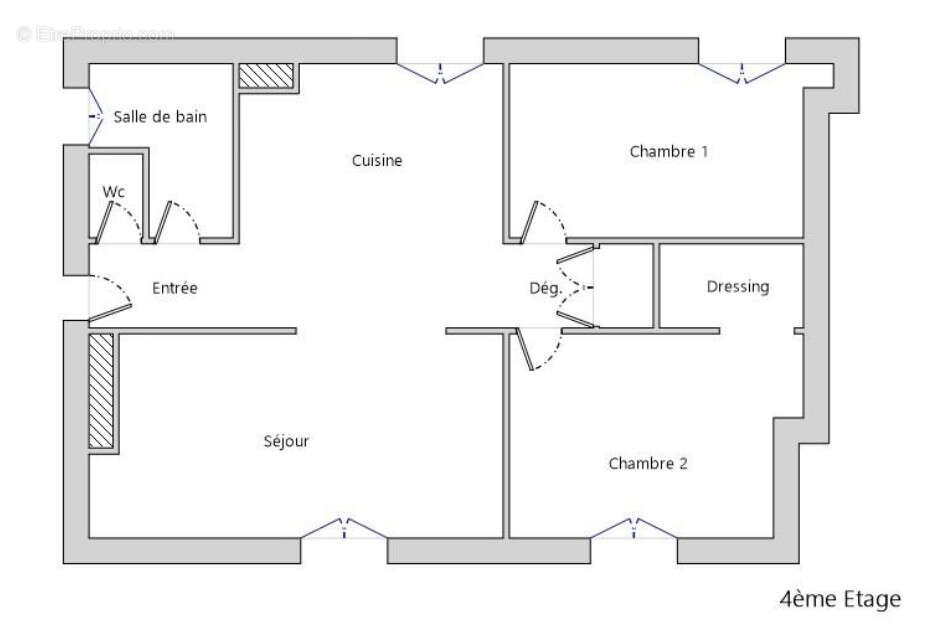 Appartement à PARIS-4E