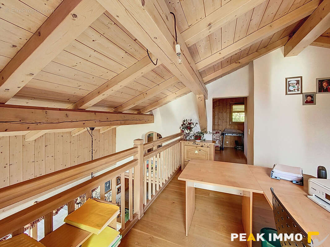 Coteau de saint roch chalet 215 m2 face mont blanc - photo 15