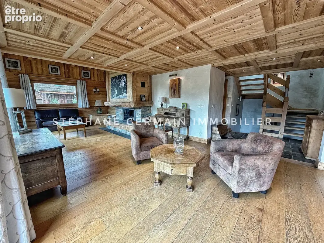 Megève centre   duplex de charme   retour skis aux pied   au calme - photo 2