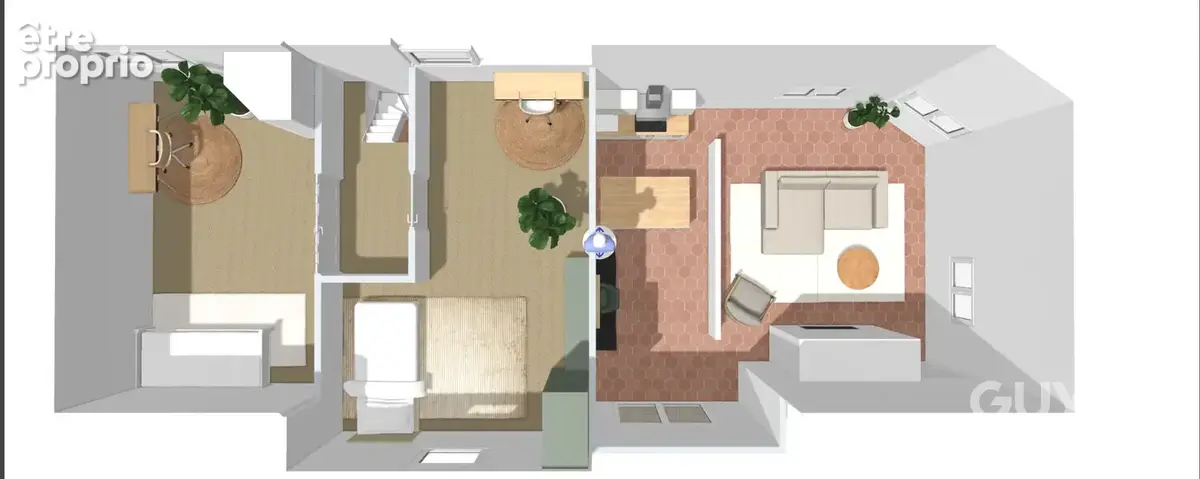 Maison à inventer, jardin, parking et potentiel - photo 18