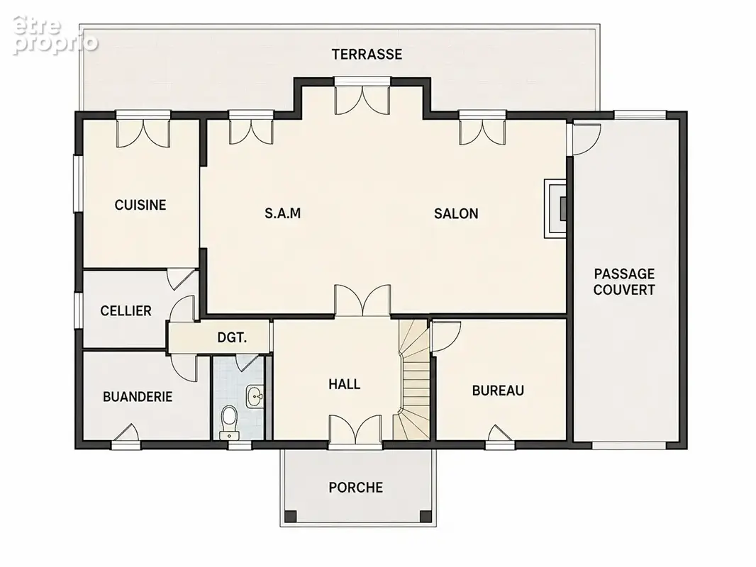 Lyon 03 - Montchat - Maison 6 pièces 250 m² - photo 11
