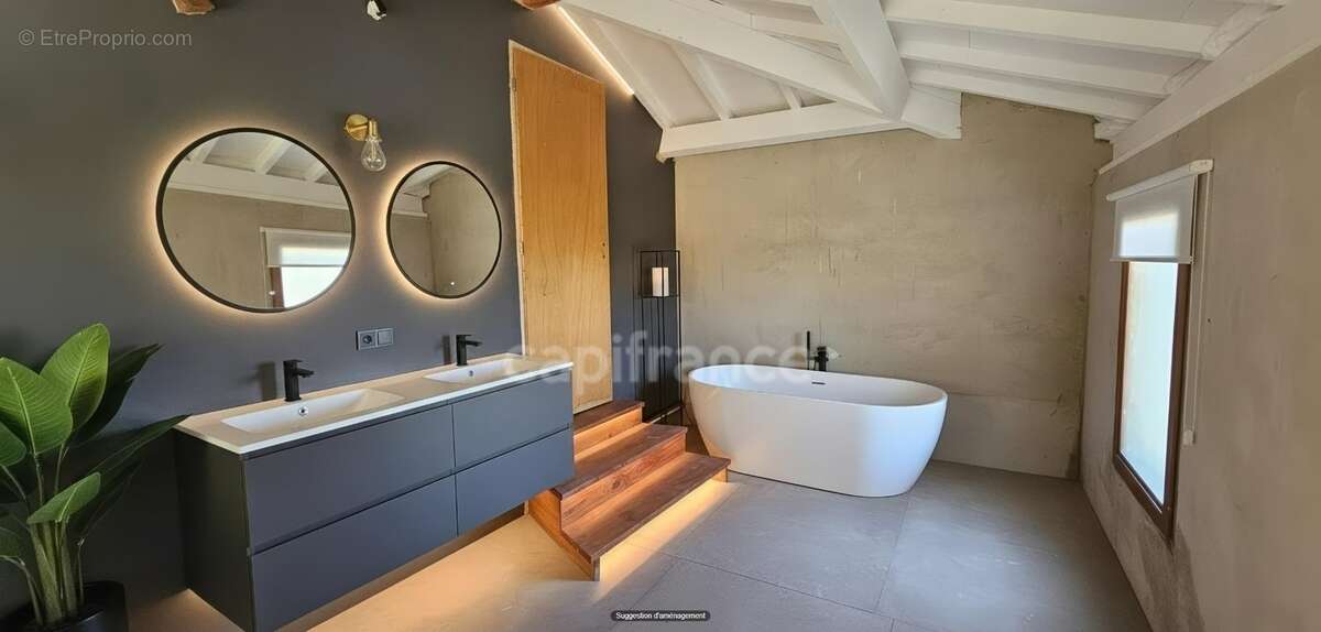 Dpt landes (40), à vendre à samadet, maison t5 162 m² avec garages, dépendances et terrain arboré de 2 482 m² - photo 11
