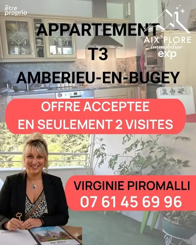 Appartement à AMBERIEU-EN-BUGEY