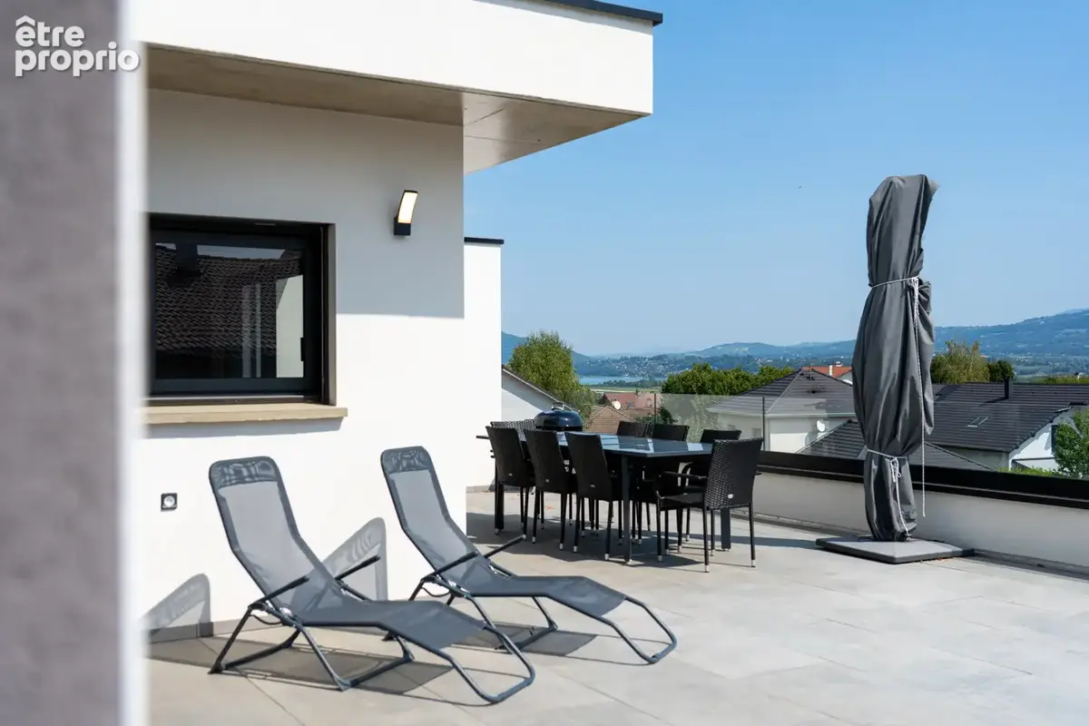 La Motte Servolex - Maison de 2025 de 160 m2 - Terrain de 627 m2 piscinable - Vue Montagne et Lac - photo 10