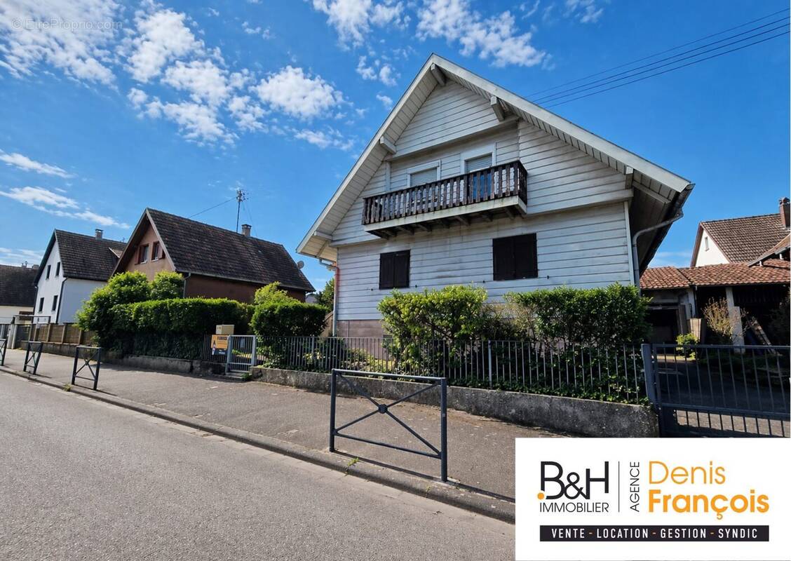 Maison à MARCKOLSHEIM