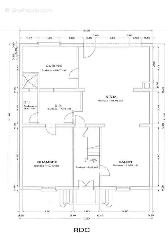 Appartement à MONTROUGE