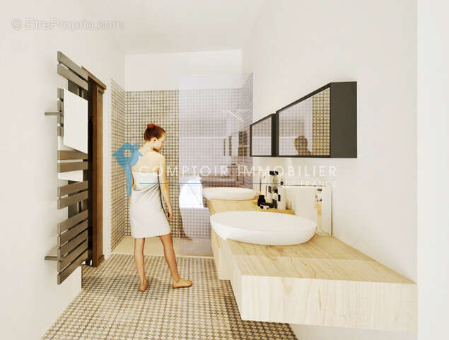 apprtement LES ARTS T3 92 m2 - photo 5