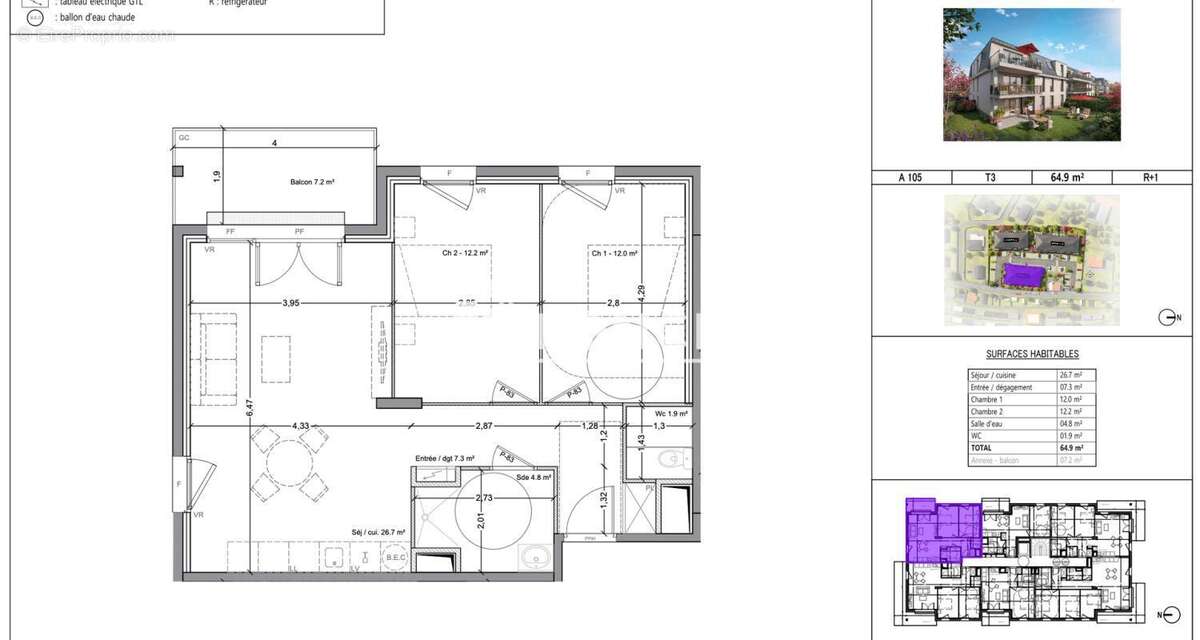 Appartement à CABOURG