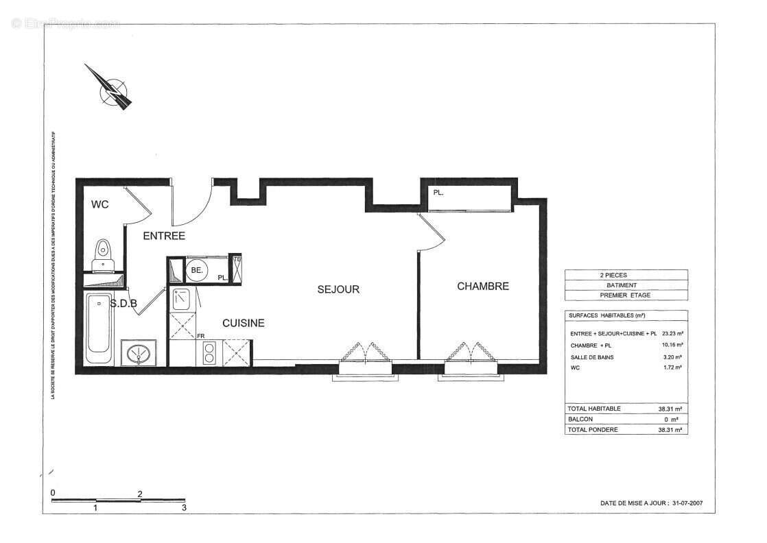 Appartement à SAINT-FARGEAU-PONTHIERRY
