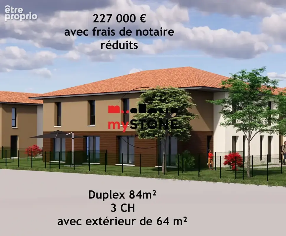 FRANS - avec un BRS : Maison T4 Duplex 3CH avec extérieur - photo 1