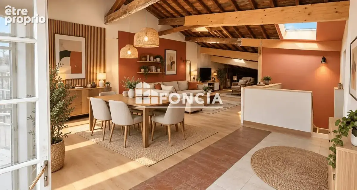 T2 de 68 m² à rénover – dernier étage avec terrasse de 20 m² - photo 2