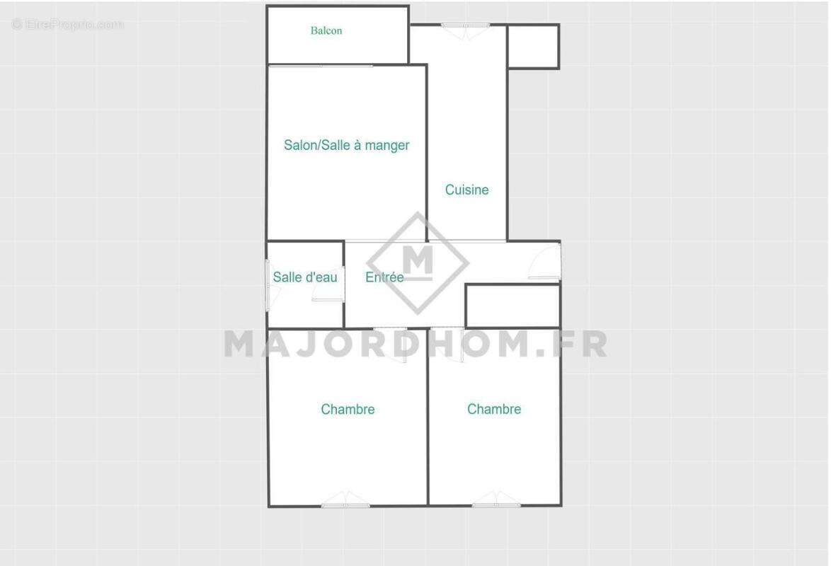 Appartement à MARSEILLE-8E