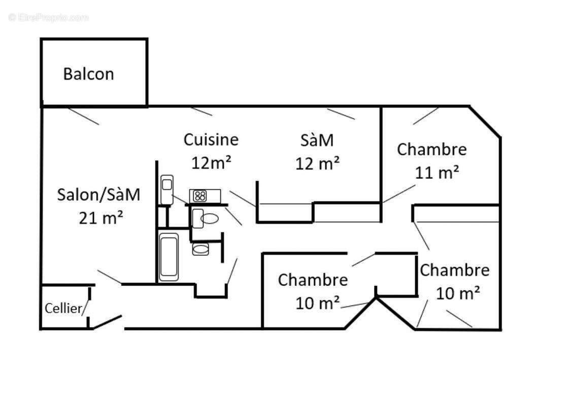 Appartement à GIERES