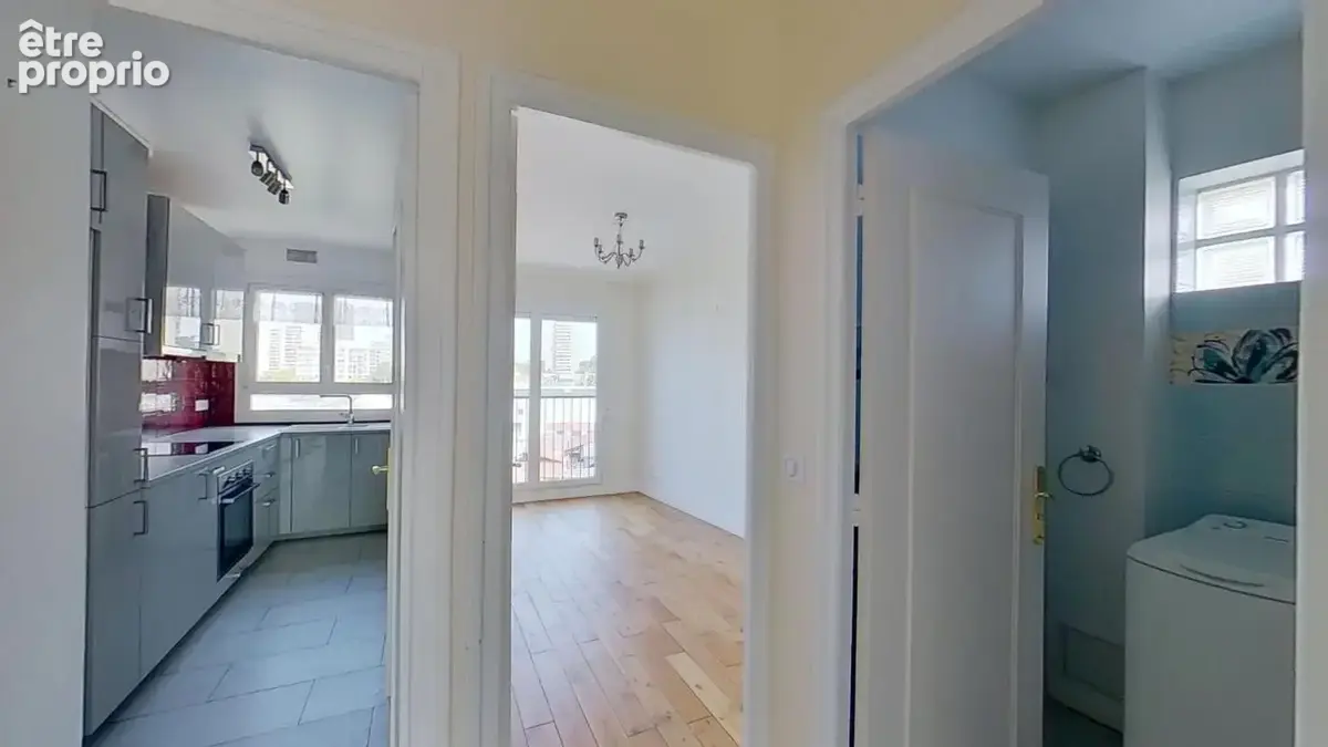 Appartement 3 pièces traversant et lumineux au 7eme étage avec ascenseur - photo 10