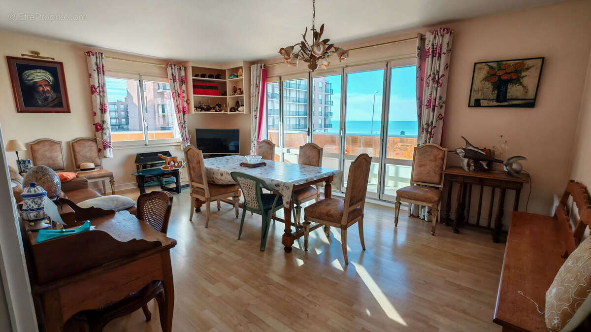 Cabourg appartement vue mer - photo 3