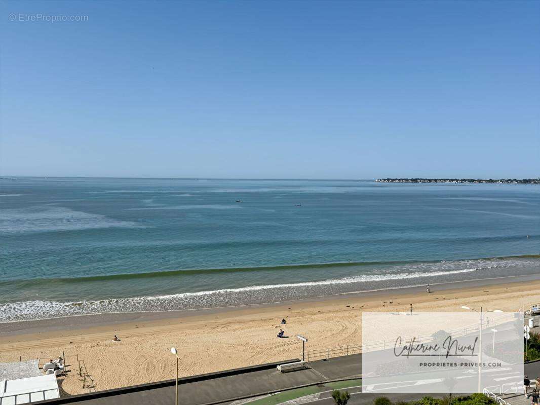 Appartement face  mer , traversant , garage, cave , La Baule - photo 2