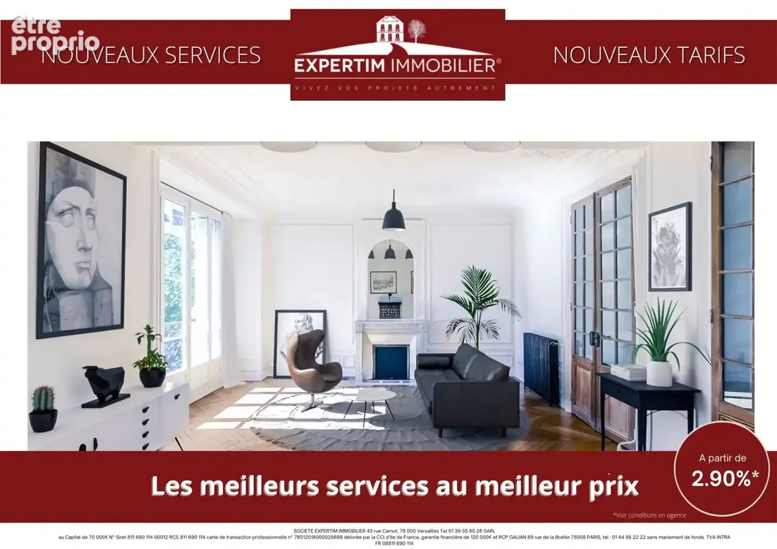 Appartement 1 pièce 24 m² à vendre à Versailles (78000) - photo 2