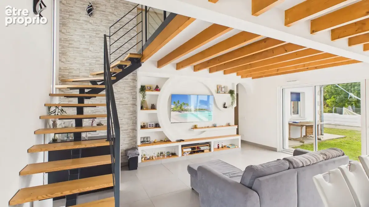 Au calme, idéale en toute saison, récente contemporaine de plain-pied de 157 m2 avec  garage/atelier - photo 6