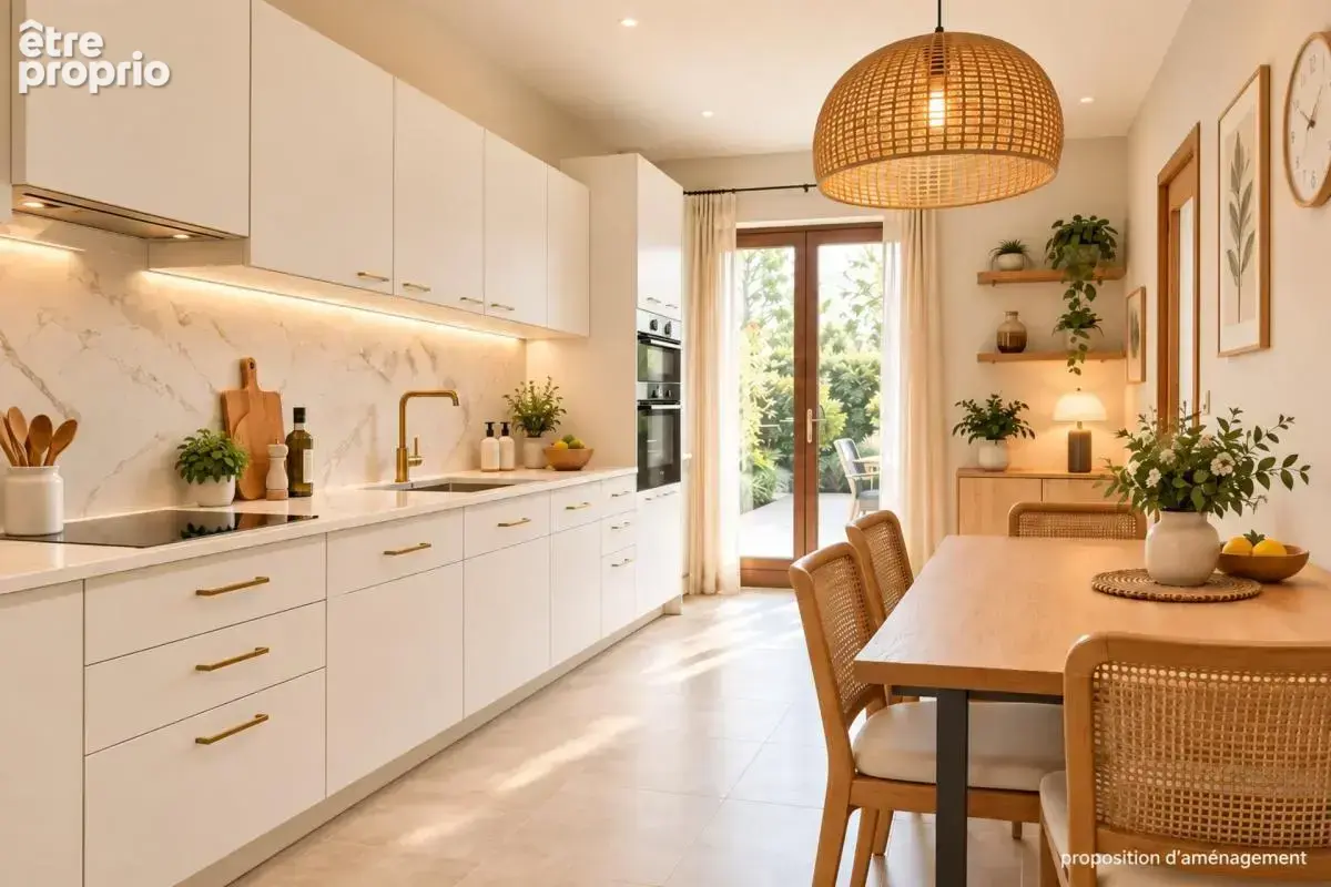 Lespinasse – maison individuelle de plain-pied 107 m² – 3 chambres – terrain 740 m² – grand garage - photo 4