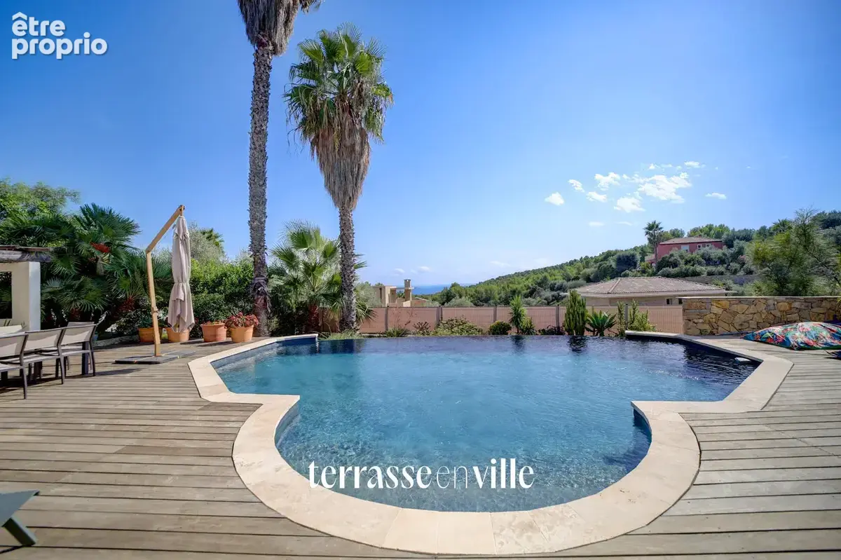 Bandol villa 182 m2 belle vue mer environnement exceptionnel terrain 1200 m2 piscine - photo 5