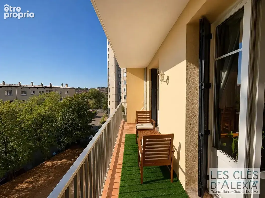 T3 de 69 m² Lumineux – Balcon – Oullins - photo 13