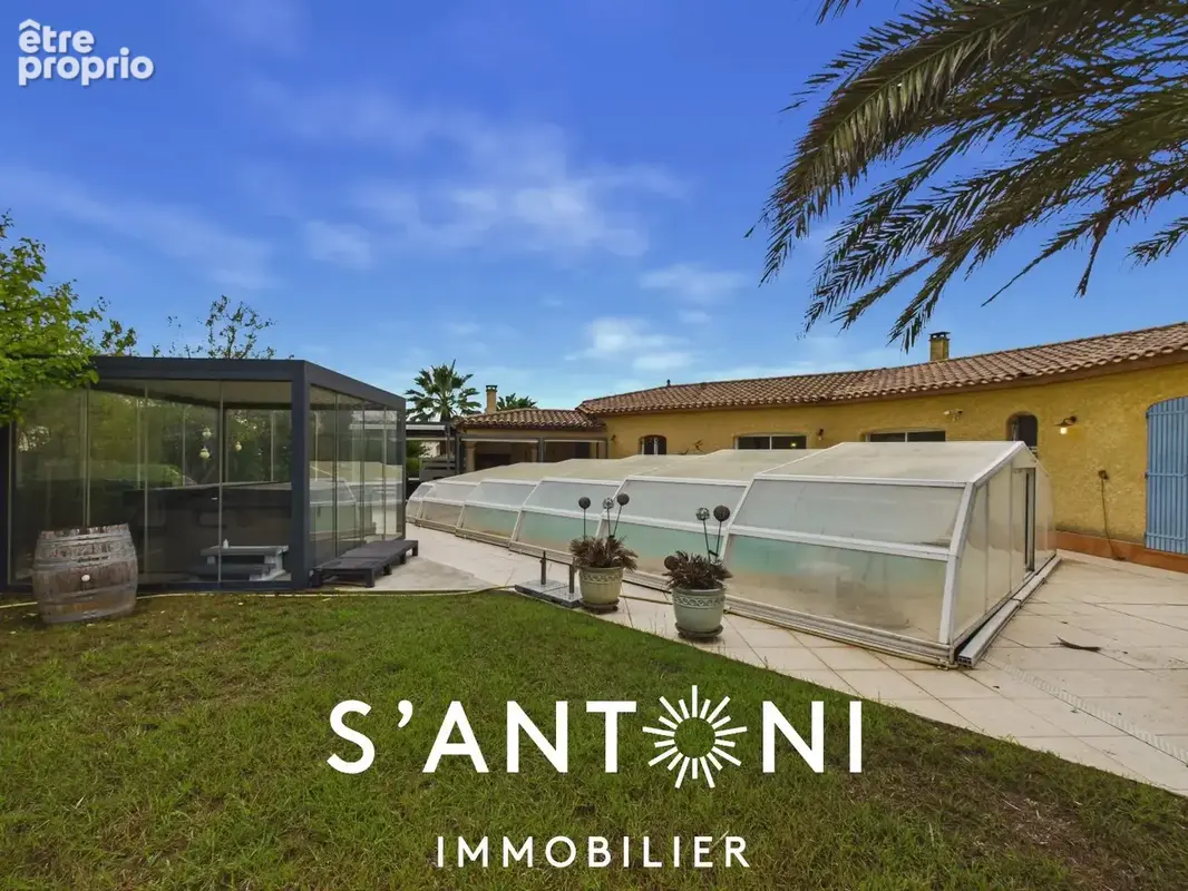 Portiragnes  villa plain-pied 136 m²  4 chambres  piscine chauffée  terrain 1 400 m²  dpe c/a - photo 3