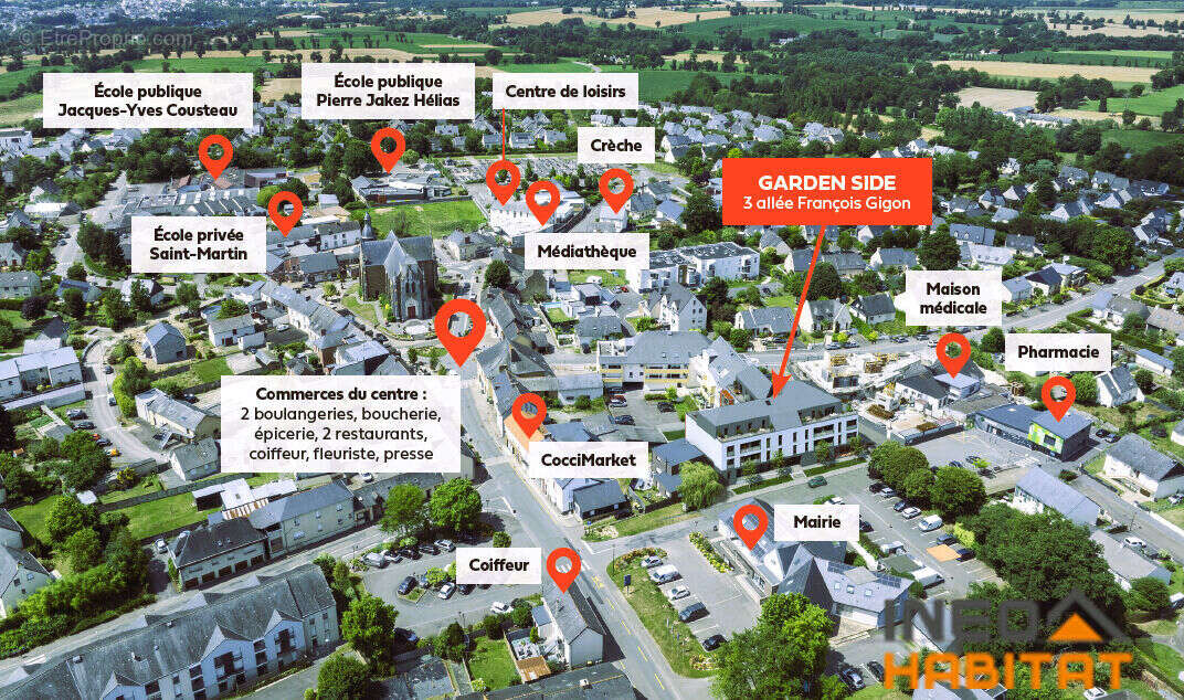 Appartement à LA MEZIERE