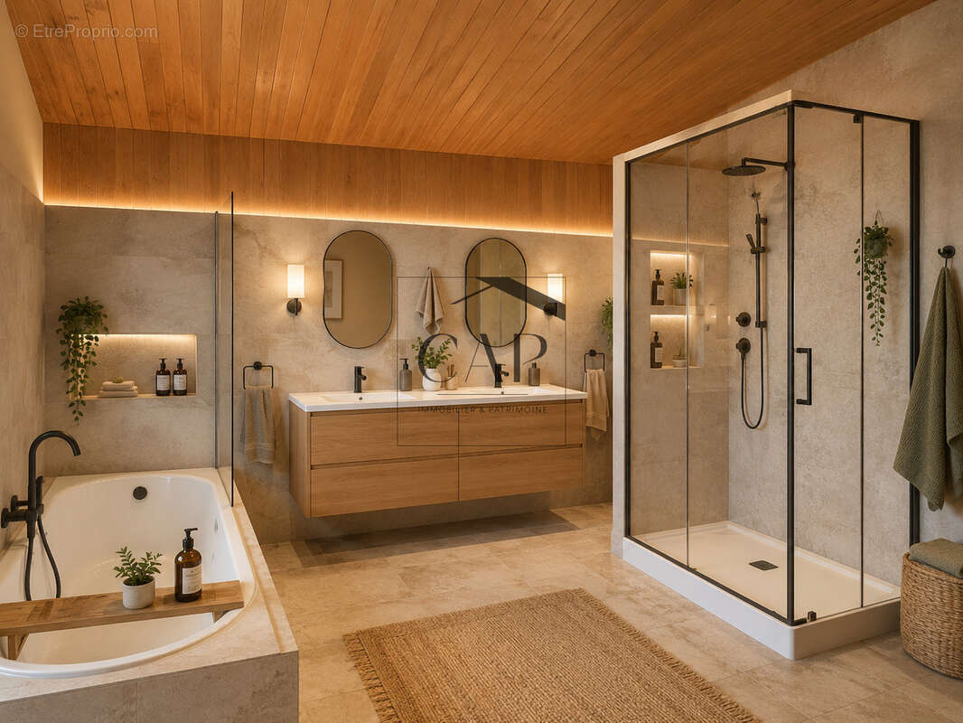 Maison familiale avec vue mer, jardin piscinable et fort potentiel - photo 13