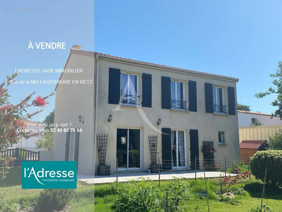 Maison à LA BERNERIE-EN-RETZ